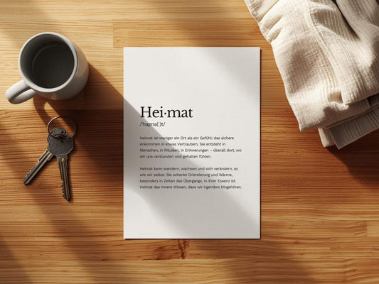 Poster „Heimat“ zum Ausdrucken